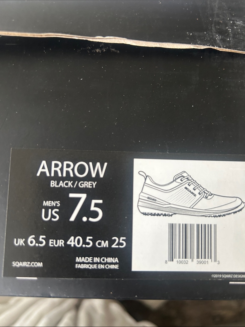 Arrow Men's Black/Grey Low-Profile Sneakers